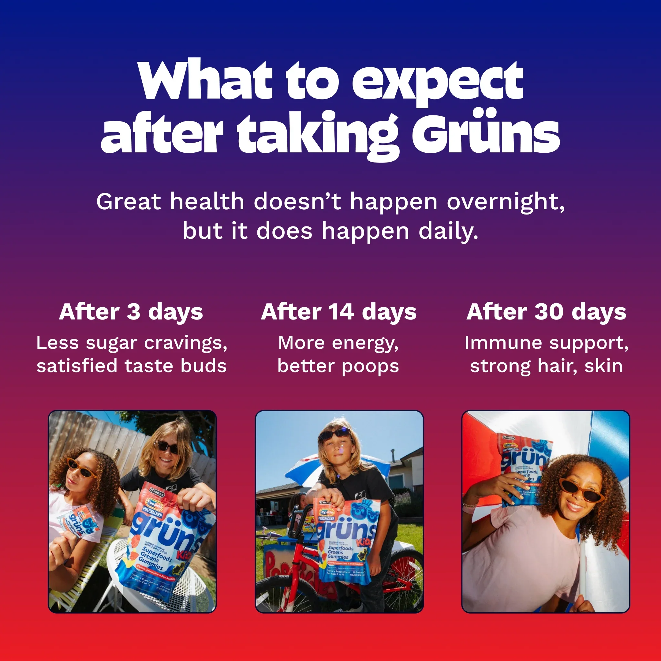 Popsicle® Firecracker Grüns Kids - Fresh Flavor